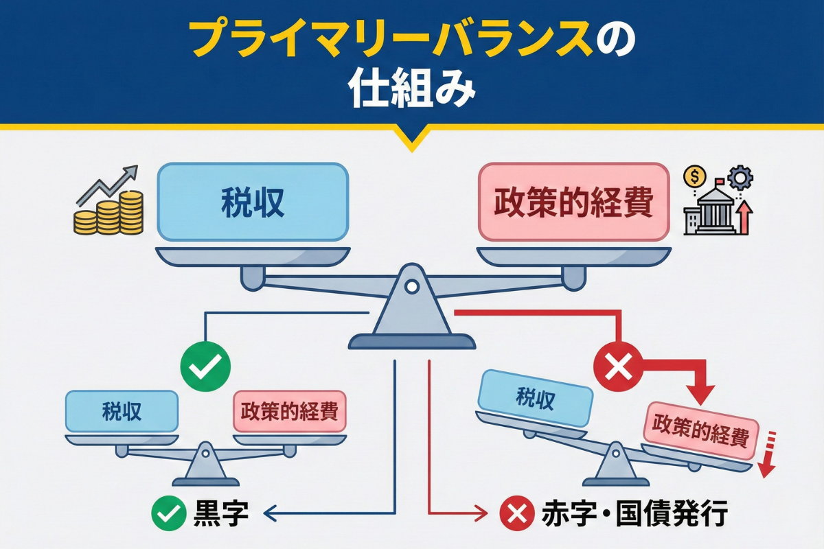 プライマリーバランスとは何か簡単にわかりやすく解説｜黒字化する意味や日本の財政状況について ｜融資型クラウドファンディングによる資産運用ならLENDEX